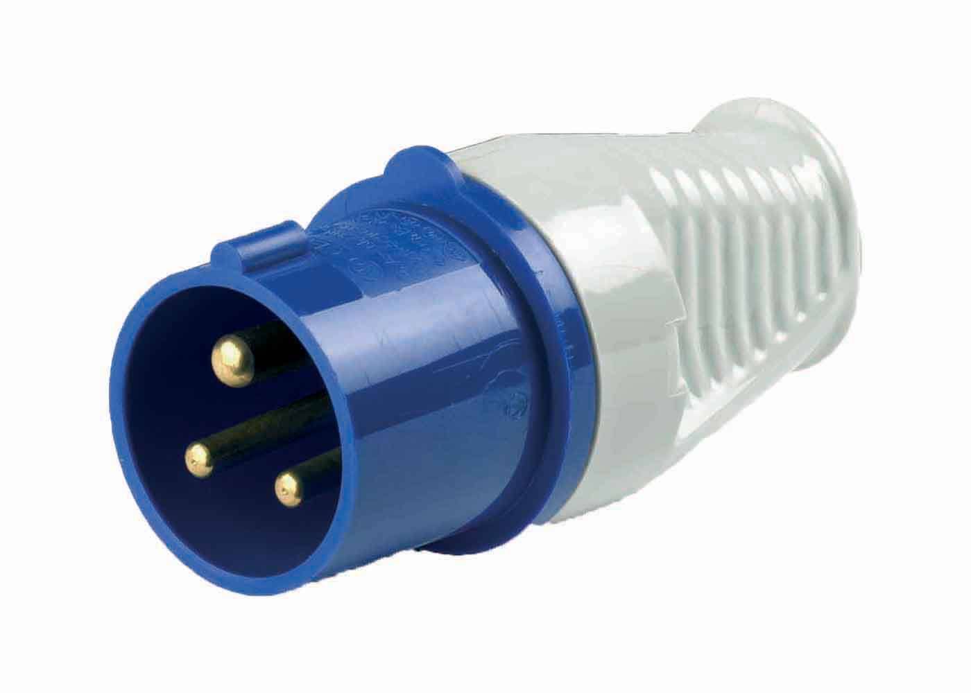 A0433 Mains Voltage Plastic Plug